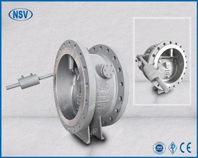 কাউন্টারওয়েট সহ টিল্টিং ডিস্ক চেক ভালভ